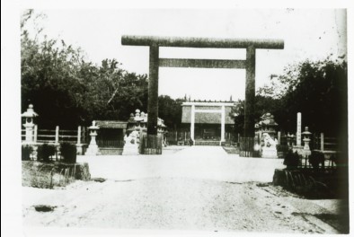 台南神社/北百川宮親王逝於宅第南側屋舍，日本政府將其去世寢殿